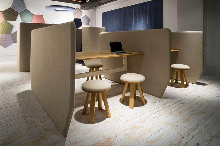 家具公司個人辦公區裝修設計效果圖