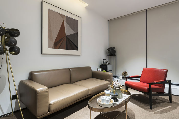 設計公司總經理辦公室裝修設計效果圖