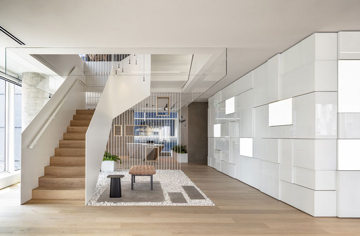 新總部辦公室接待區裝修設計效果圖