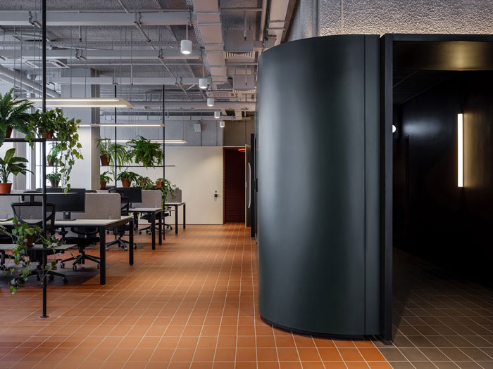 極簡辦公室辦公區裝修設計效果圖