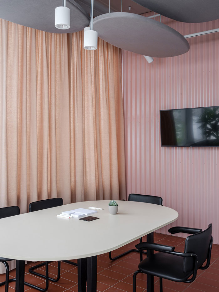 極簡辦公室洽談室裝修設計效果圖