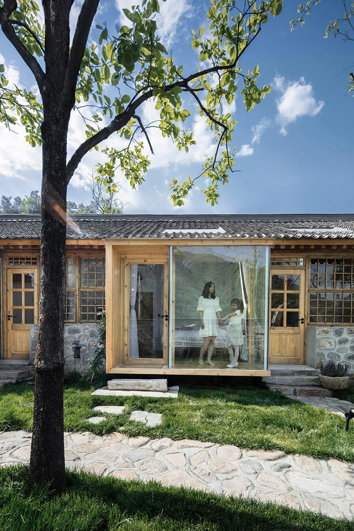 鄉村景區民宿院景裝修設計效果圖