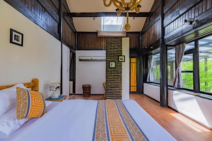 古鎮民宿客房裝修設計效果圖