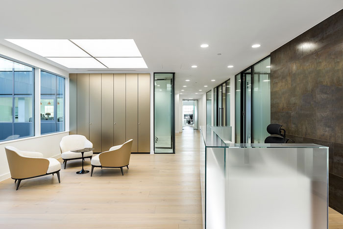 930平方辦公室前臺裝修設計效果圖