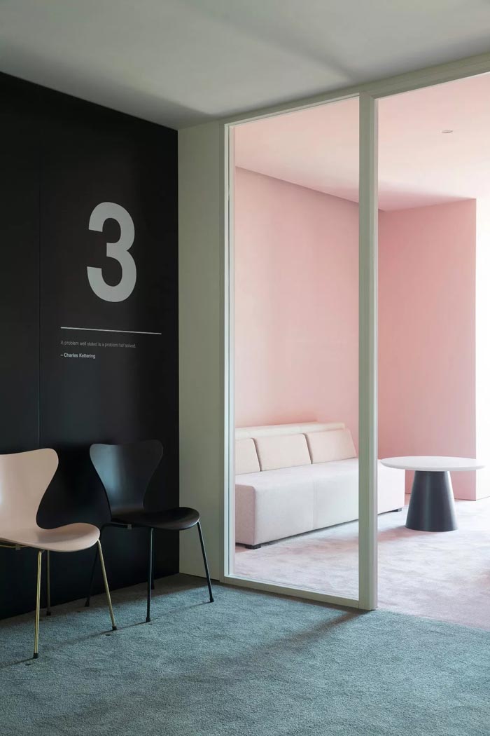 8000平方辦公樓接待區設計方案