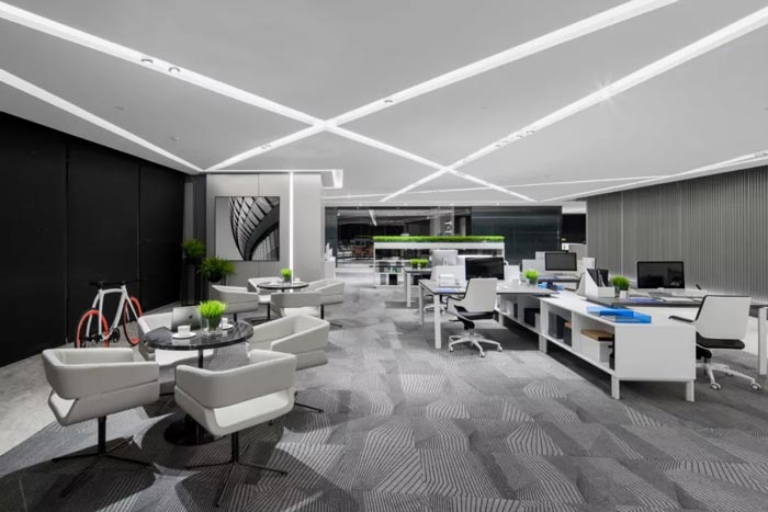 時尚辦公樓辦公區設計方案