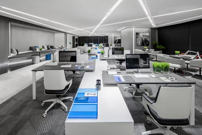 時尚辦公樓辦公區設計方案