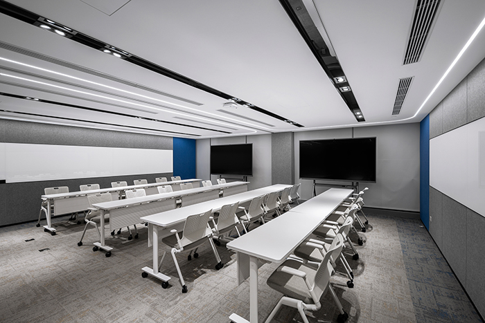 半導體公司辦公室培訓室設計案例